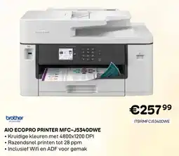CompuDeals AIOecopro printer MFC-J5340DWE aanbieding