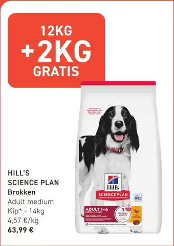 Tom&Co Hill's science plan brokken aanbieding