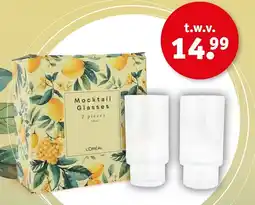 Kruidvat Mocktail Glasses aanbieding