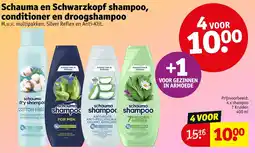 Kruidvat Schulma en Schwarzkopf shampoo, conditioner en droogshampoo aanbieding