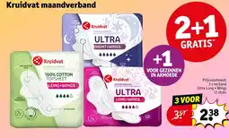 Kruidvat Kruidvat maandverband aanbieding