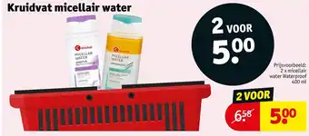 Kruidvat Kruidvat micellair water aanbieding