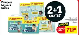 Kruidvat Pampers Bigpack Luiers aanbieding