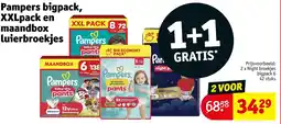Kruidvat Pampers bigpack, XXLpack en maandbox luierbroekjes aanbieding