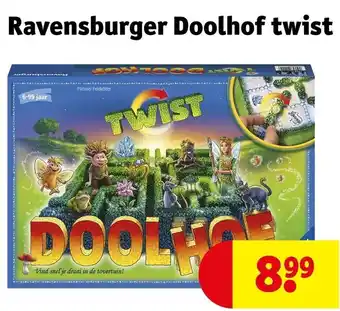 Kruidvat Ravensburger Doolhof twist aanbieding