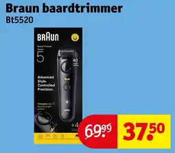 Kruidvat Braun Baardtrimmer Bt5520 aanbieding