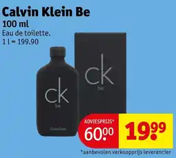 Kruidvat Calvin Klein Be aanbieding
