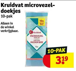 Kruidvat Kruidvat microvezeldoekjes aanbieding