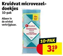 Kruidvat Kruidvat Microvezeldoekjes aanbieding