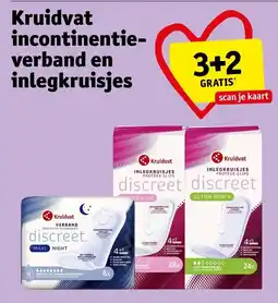 Kruidvat Kruidvat incontinentieverband en inlegkruisjes aanbieding
