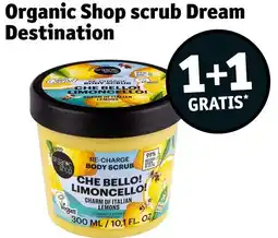 Kruidvat Organic Shop scrub Dream Destination aanbieding