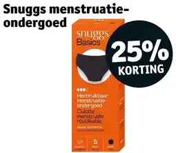 Kruidvat Snuggs menstruatie ondergoed snuggs aanbieding