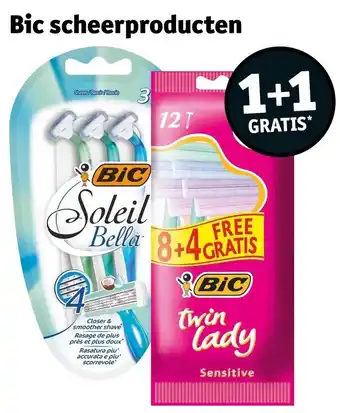 Kruidvat Bic scheerproducten aanbieding