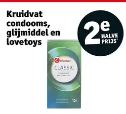 Kruidvat Kruidvat condooms, glijmiddel en lovetoys aanbieding