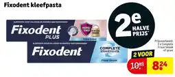 Kruidvat Fixodent kleefpasta aanbieding