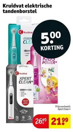 Kruidvat Kruidvat elektrische tandenborstel aanbieding