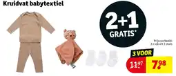 Kruidvat Kruidvat babytextiel aanbieding