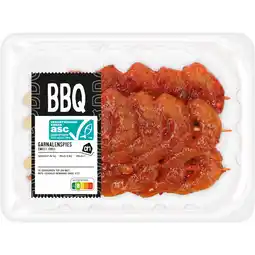 Albert Heijn AH BBQ garnalenspies sweet chili bel aanbieding
