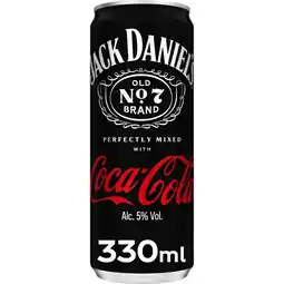 Albert Heijn Jack Daniels Whiskey & coca cola aanbieding
