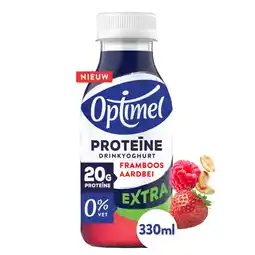 Albert Heijn Optimel Proteine extra framboos aardbei aanbieding