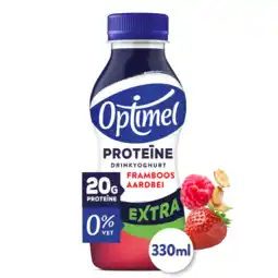 Albert Heijn Optimel Proteine extra framboos aardbei aanbieding