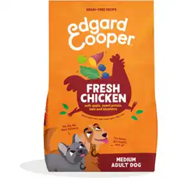 Albert Heijn Edgard & Cooper Sappige scharrelkip volwassen hond aanbieding