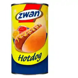 Albert Heijn Zwan Hot dog worstjes bel aanbieding