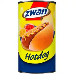 Albert Heijn Zwan Hot dog worstjes bel aanbieding