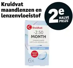 Kruidvat Kruidvat maandlenzen en Lenzenvloeistof aanbieding