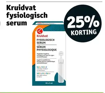 Kruidvat Kruidvat fysiologisch serum aanbieding