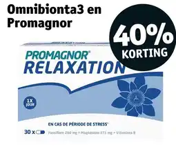 Kruidvat Omnibionta3 en Promagnor aanbieding