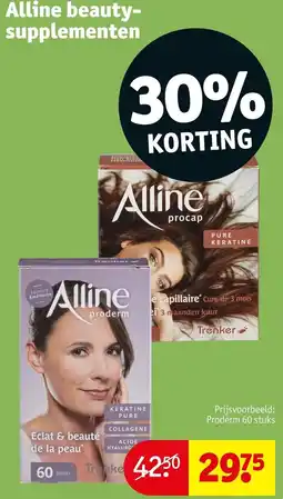 Kruidvat Alline beauty supplementen aanbieding