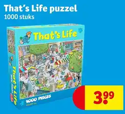 Kruidvat That's Life Puzzel aanbieding