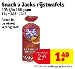 Kruidvat Snack a Jacks Rijstwafels aanbieding