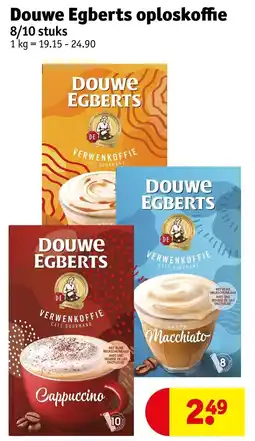 Kruidvat Douwe Egberts Oploskoffie aanbieding