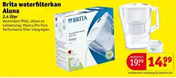 Kruidvat Brita waterfilterkan Aluna aanbieding