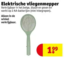 Kruidvat Elektrische vliegenmepper aanbieding