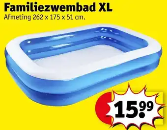 Kruidvat Familiezwembad XL aanbieding