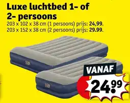 Kruidvat Luxe luchtbed 2 persoons aanbieding