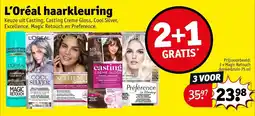 Kruidvat L'Oréal Haarkleuring aanbieding