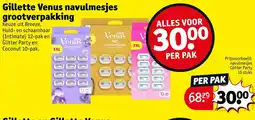 Kruidvat Gillette Venus navulmesjes grootverpakking aanbieding