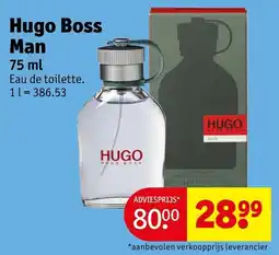 Kruidvat Hugo Boss Man aanbieding