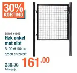 Cevo Hek enkel met slot aanbieding