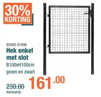 Cevo Hek enkel met slot aanbieding