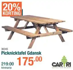 Cevo Picknicktafel Gdansk aanbieding