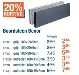 Cevo Boordsteen Benor aanbieding