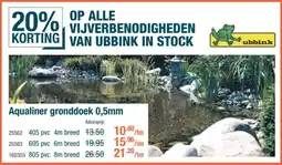 Cevo Vijverbenodigheden van ubbink in stock aanbieding