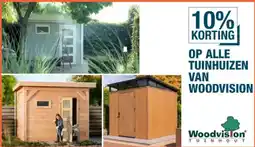 Cevo Woodvision Tuinhout Tuinhuizen Van Woodvision aanbieding
