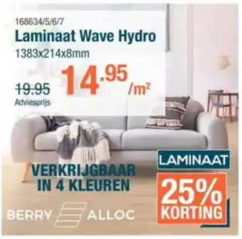 Cevo Laminaat Wave Hydro aanbieding