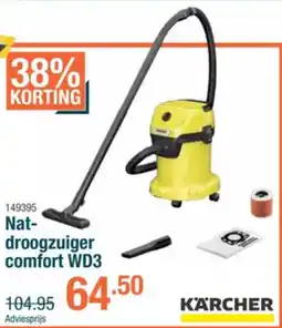 Cevo Karcher Nat droogzuiger comfort WD3 aanbieding